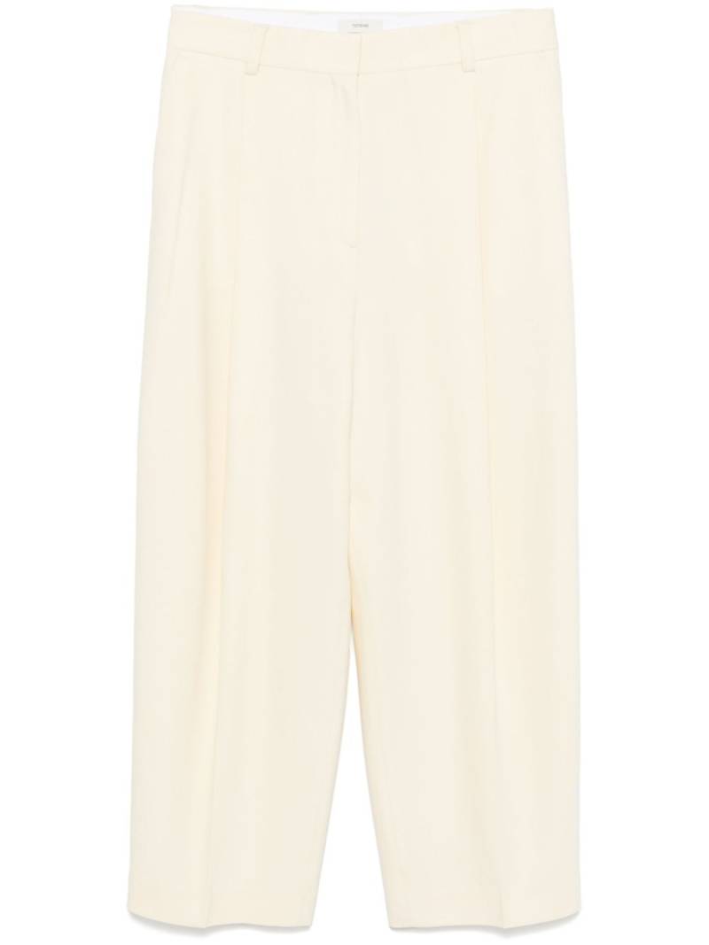 TOTEME pleated trousers - Neutrals von TOTEME