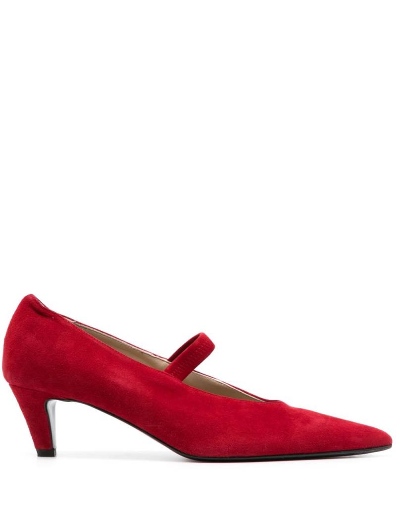 TOTEME pointed toe 55mm Mary Janes - Red von TOTEME