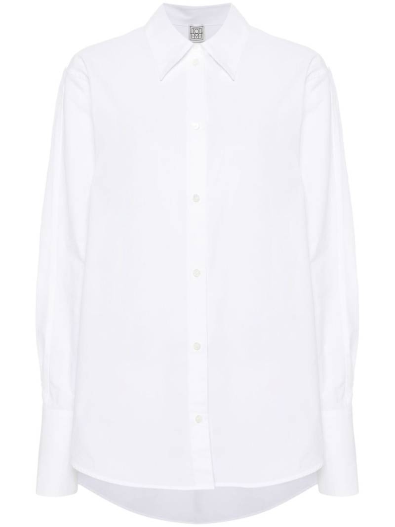 TOTEME tuxedo shirt - White von TOTEME