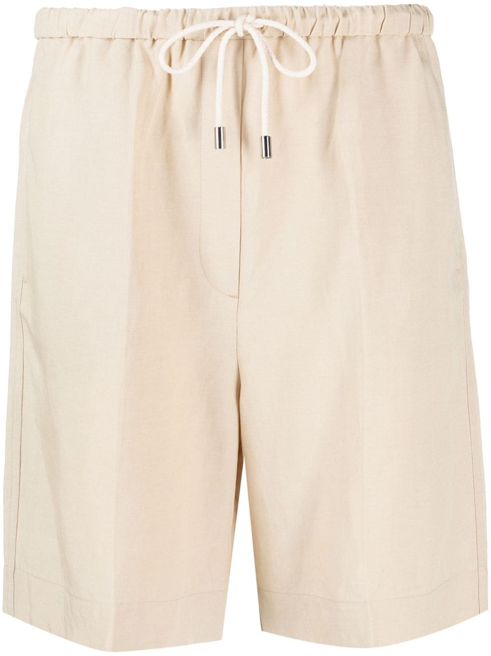 TOTEME pressed-crease shorts - Neutrals von TOTEME