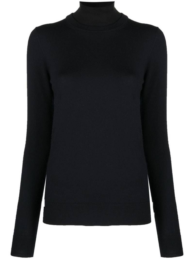 TOTEME roll-neck knit jumper - Blue von TOTEME