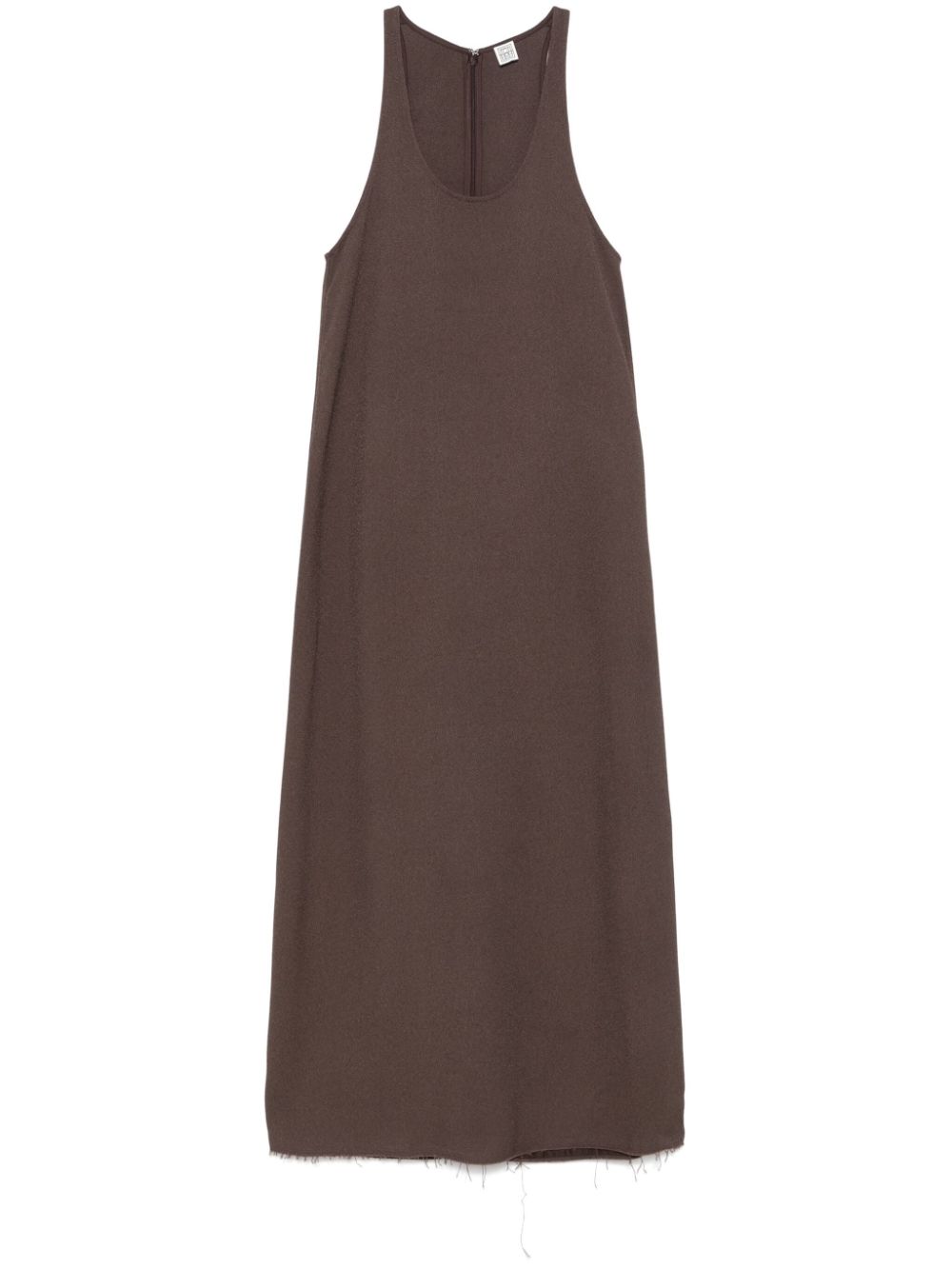 TOTEME scoop-neck maxi dress - Brown von TOTEME