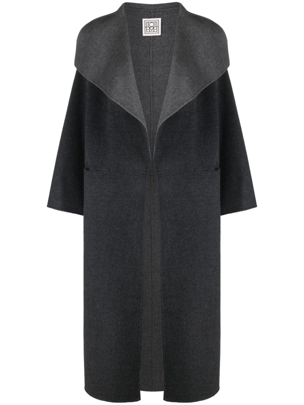 TOTEME Signature wool-cashmere coat - Grey von TOTEME