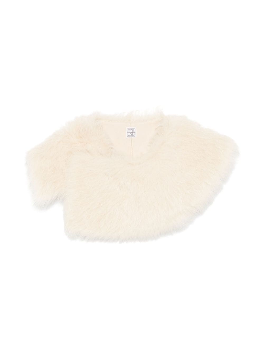 TOTEME shearling collar - Neutrals von TOTEME