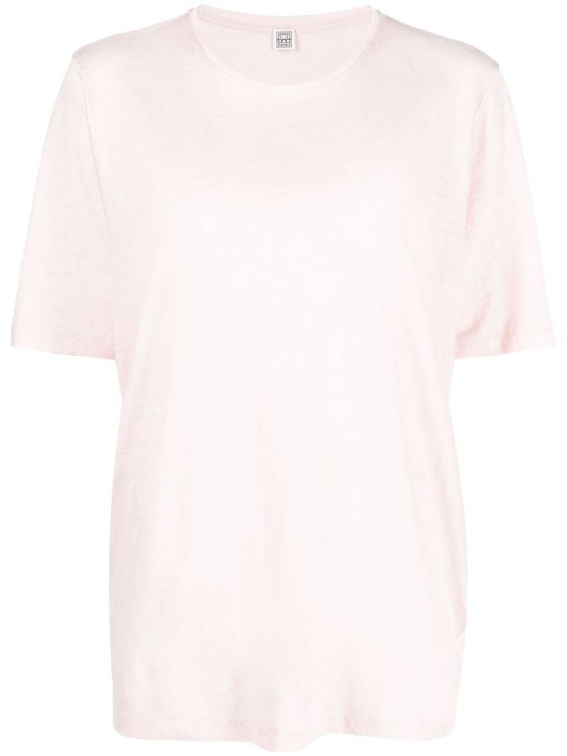 TOTEME short-sleeve T-shirt - Pink von TOTEME