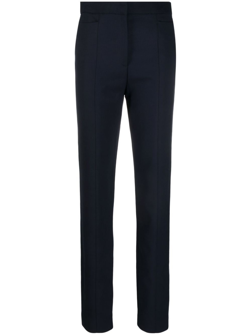 TOTEME slim-fit tailored trousers - Blue von TOTEME