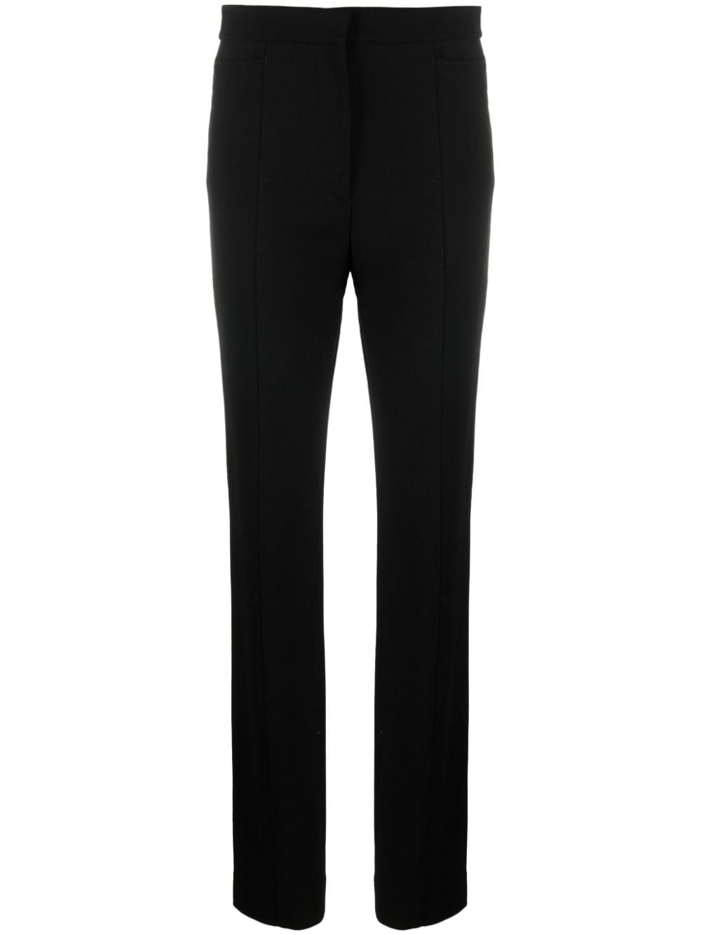 TOTEME Slim tailored trousers - Black von TOTEME