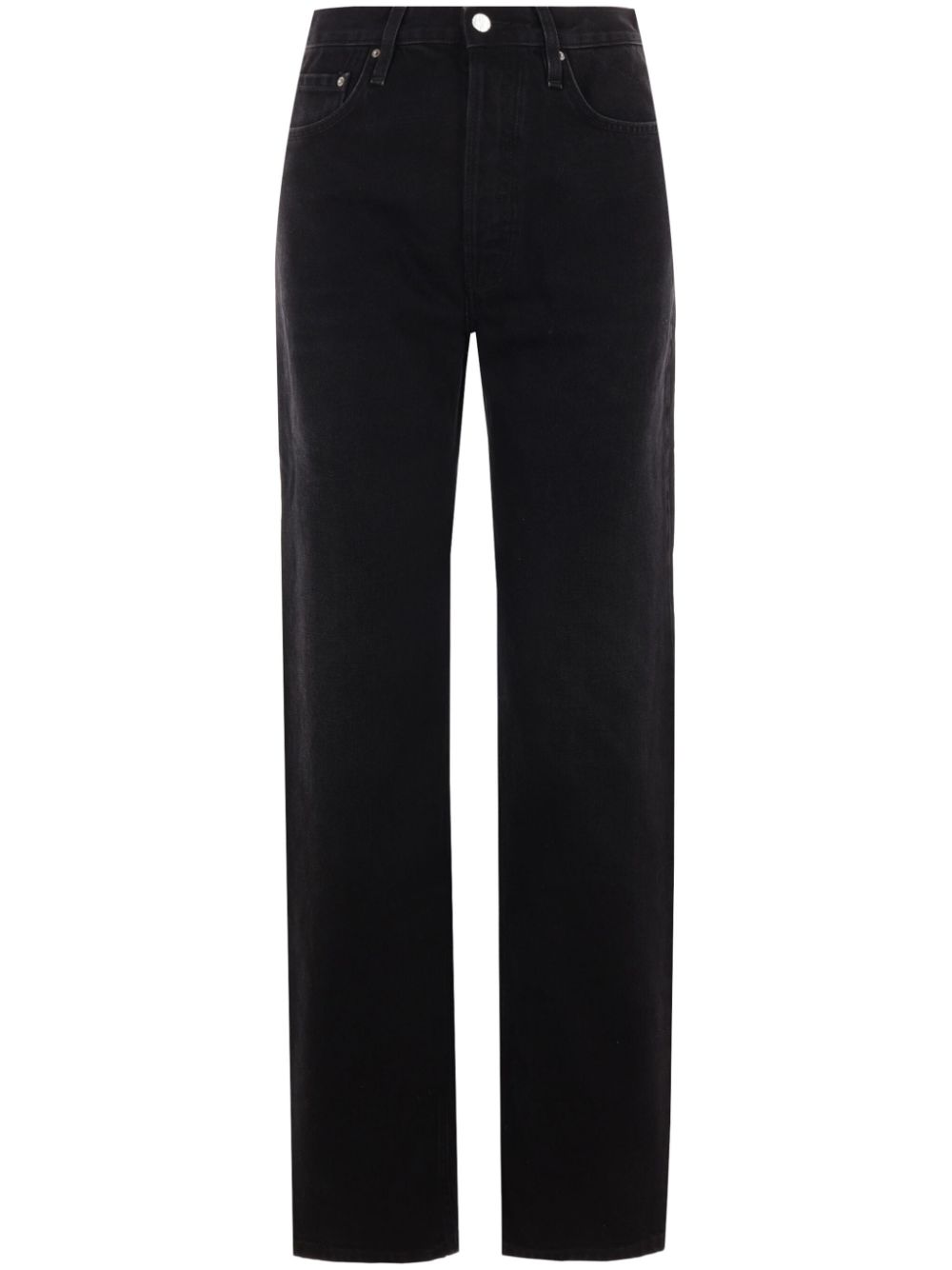 TOTEME straight-leg jeans - Black von TOTEME