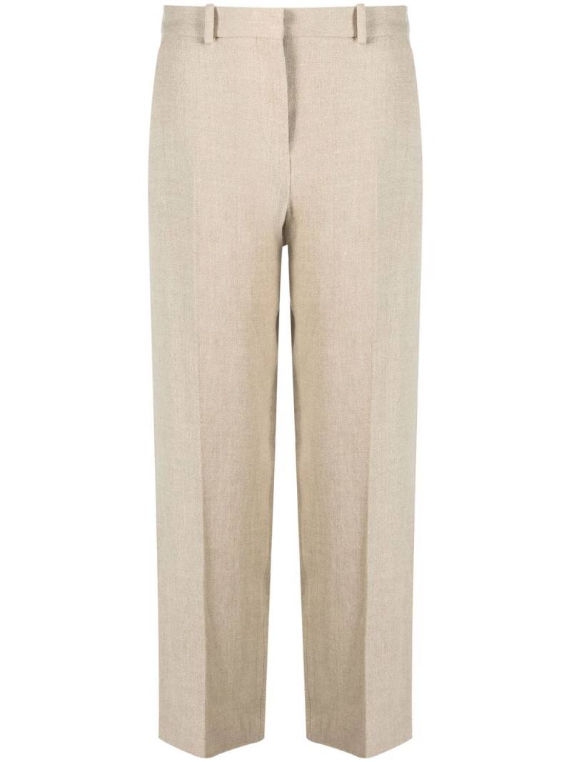 TOTEME tailored mid-rise trousers - Neutrals von TOTEME