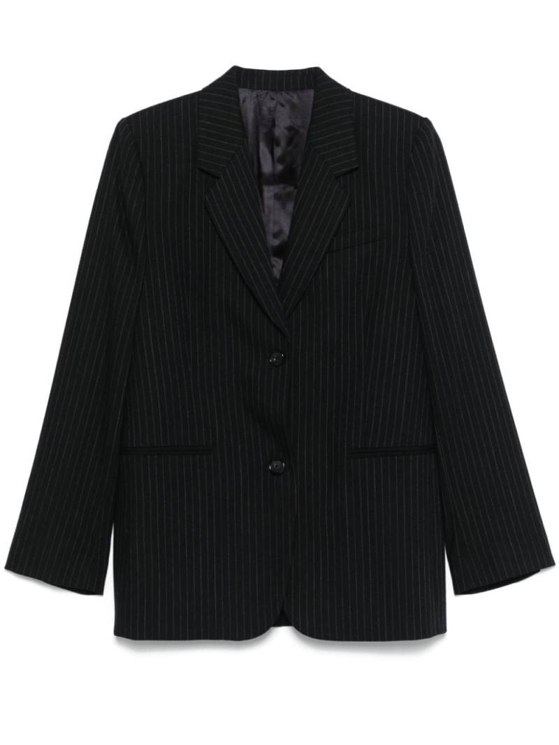 TOTEME tailored pinstriped blazer - Blue von TOTEME