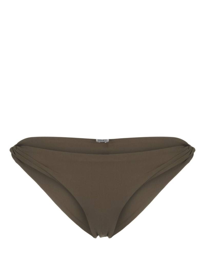 TOTEME twist-side bikini bottoms - Green von TOTEME