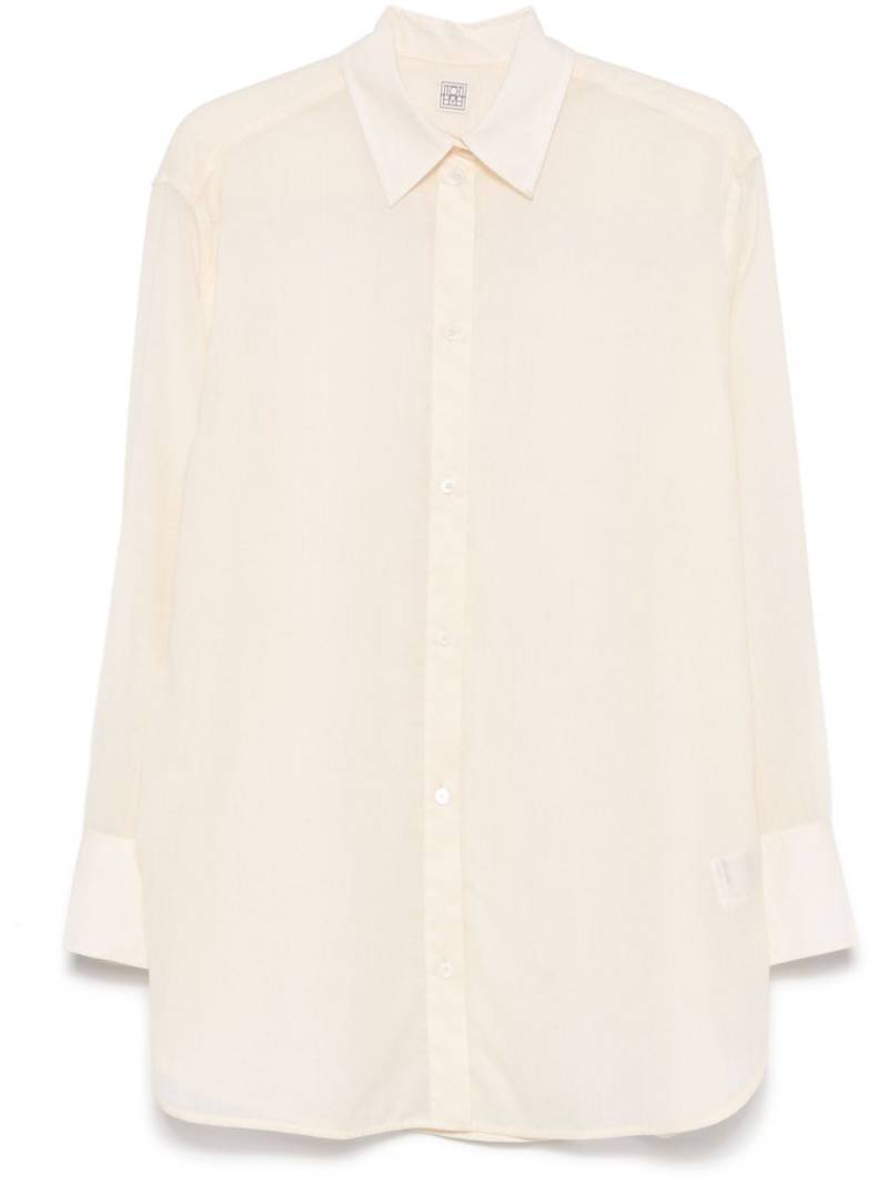 TOTEME voile shirt - White von TOTEME