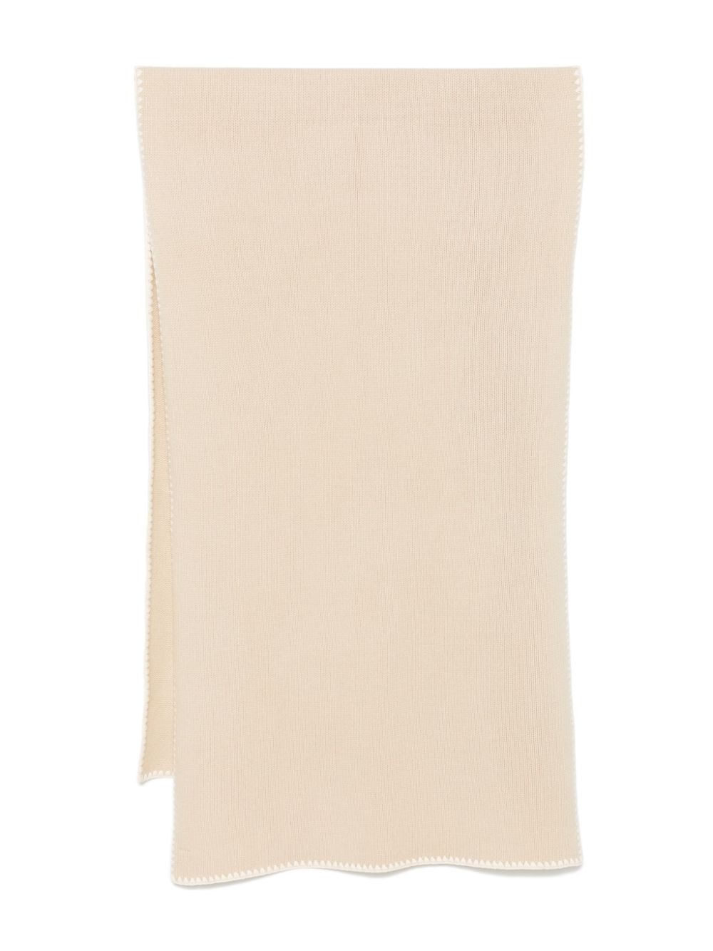 TOTEME whipstitch-trim scarf - Neutrals von TOTEME