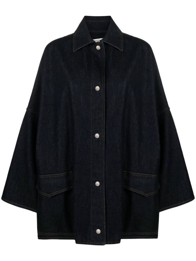 TOTEME denim overshirt jacket - Blue von TOTEME