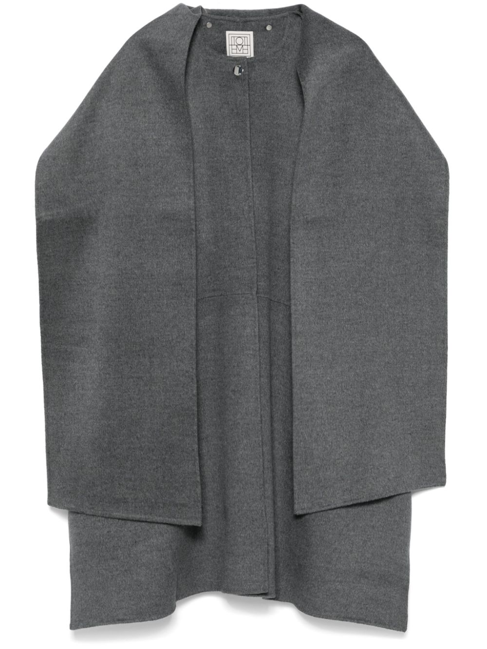 TOTEME wool cape - Grey von TOTEME