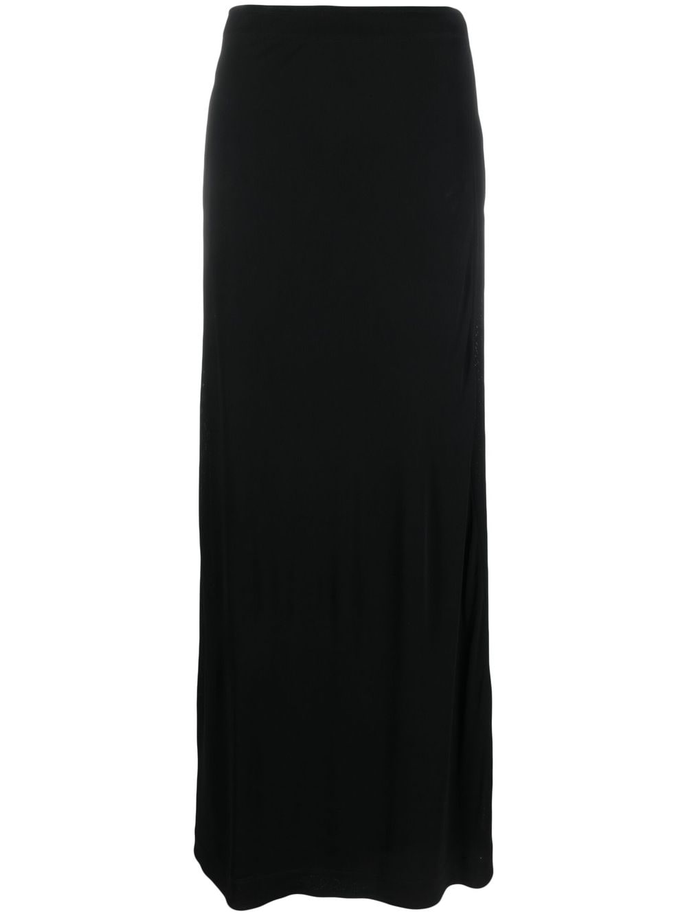 TOTEME wrap maxi skirt - Black von TOTEME