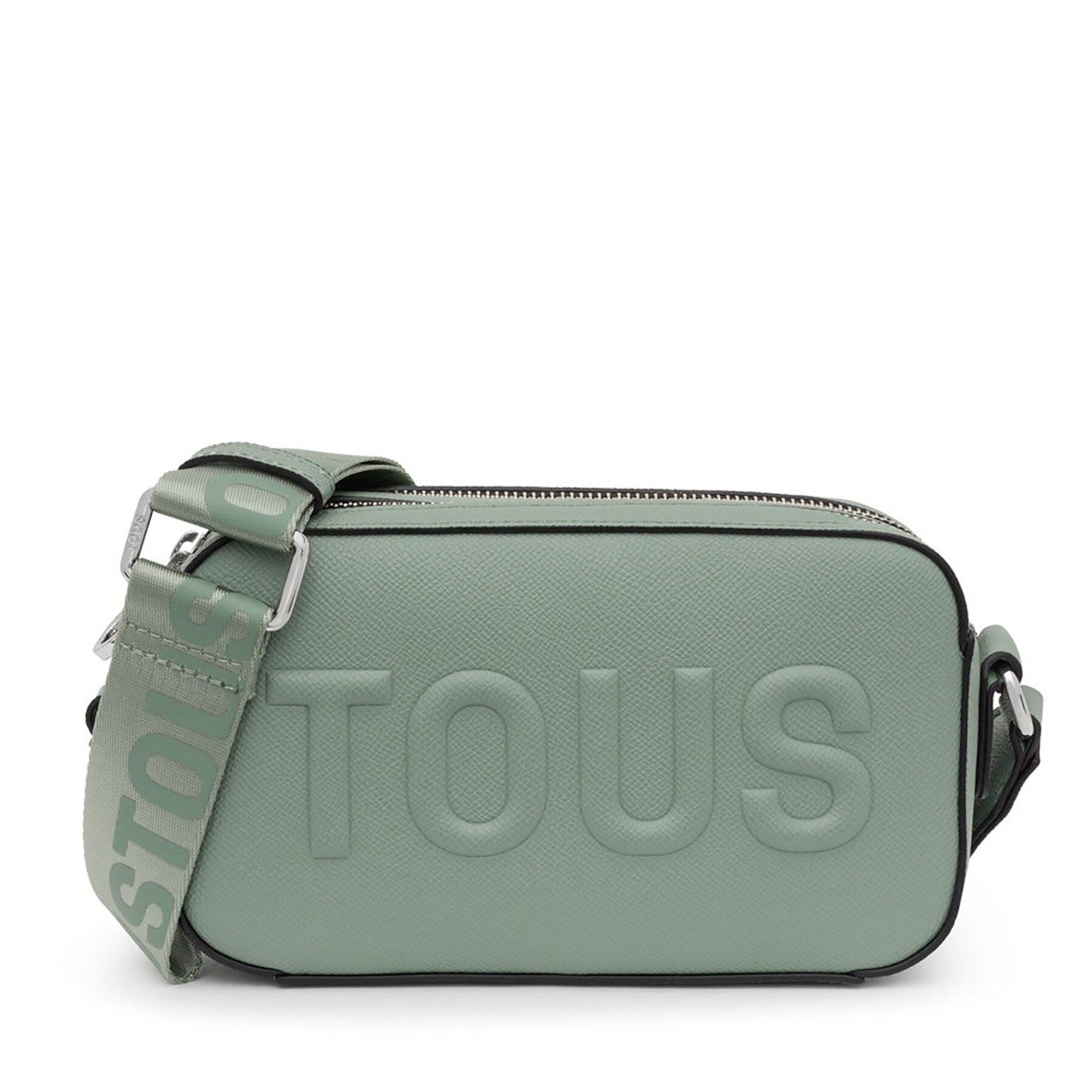 Handtasche TOUS Bandolera-Repor T La Rue New 2002020547 Grau von TOUS