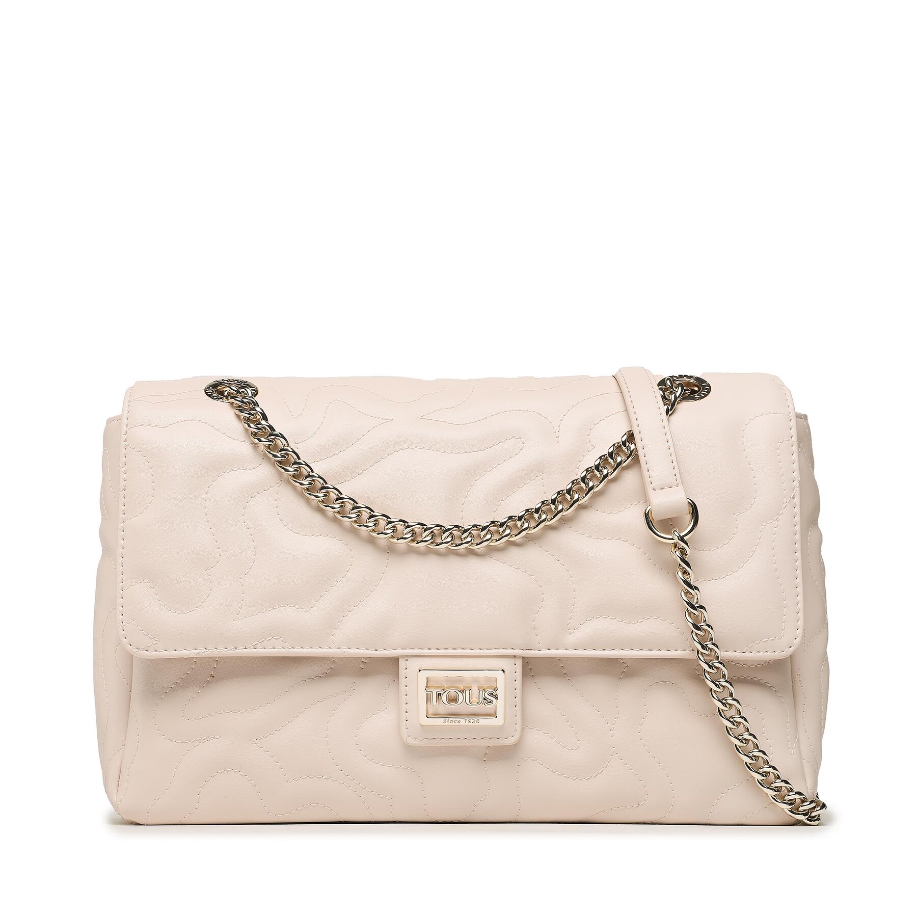 Handtasche TOUS Bandolera Solapa M. K Dream 2001576943 Beige von TOUS