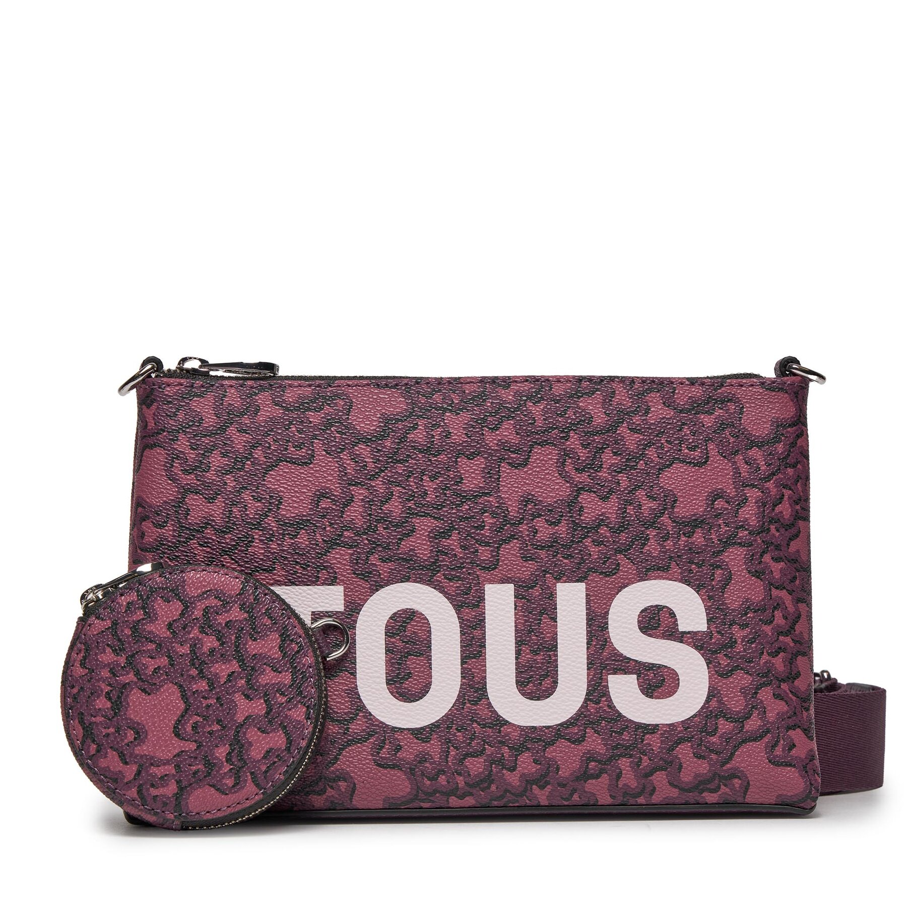 Handtasche TOUS Kaos Mini Evolution 395910254 Dunkelrot Handtasche TOUS Kaos Mini Evolution 395910254 Dunkelrot von TOUS