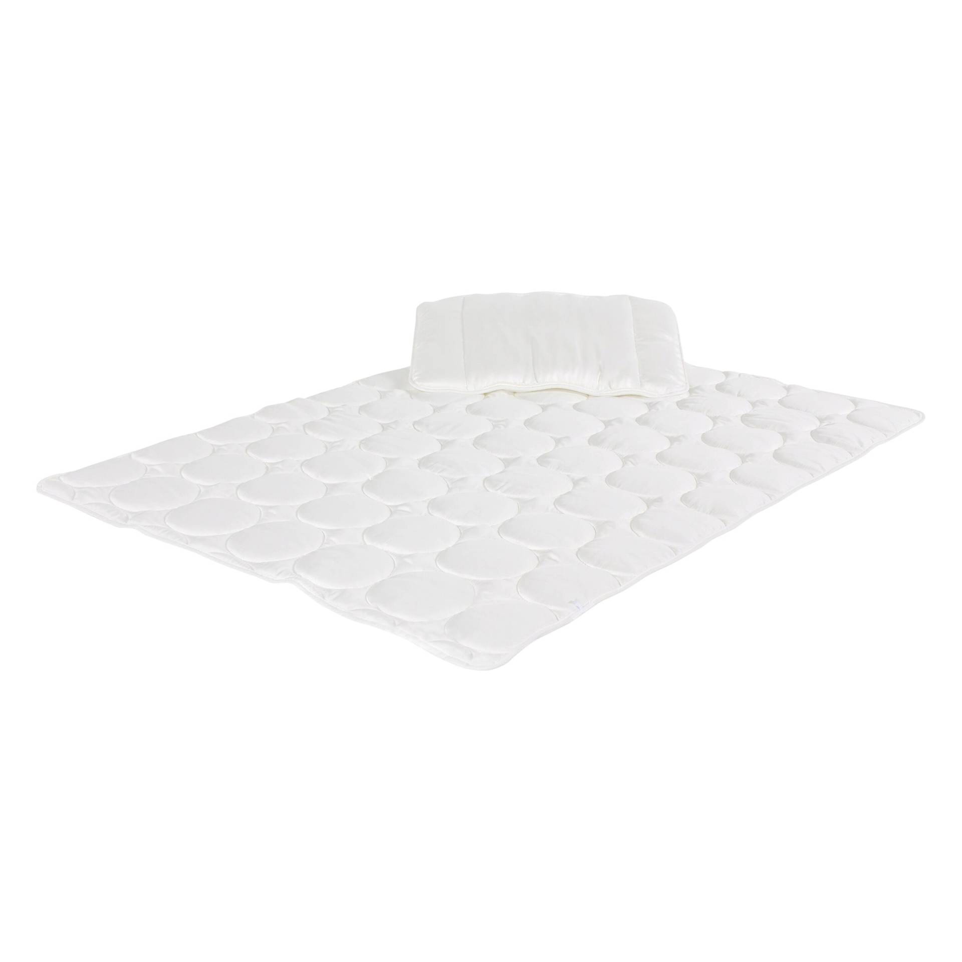 2-tlg. Tencel™-Steppbettset 40x60 / 100x135 cm 3.5 TOG 2-tlg. Tencel™-Steppbettset 40x60 / 100x135 cm 3.5 TOG von Träumeland
