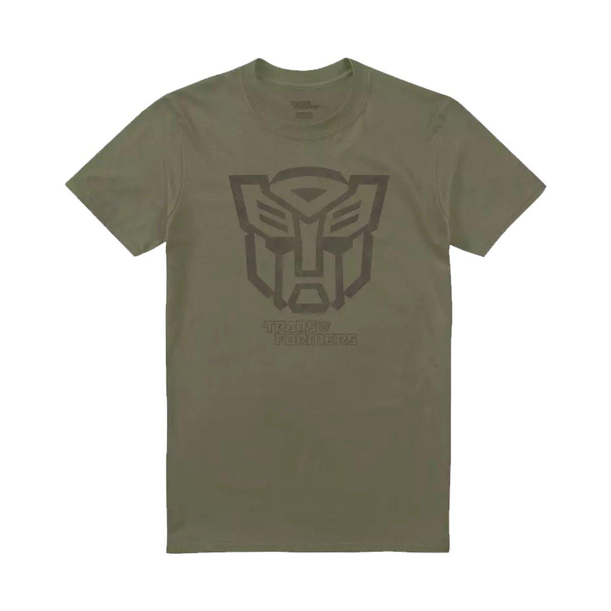 TRANSFORMERS - TShirt Logo, für Herren, Militärgrün, Größe S von TRANSFORMERS