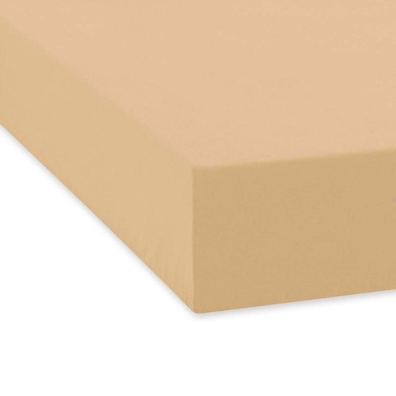 TRAUMSCHLAF Spannbettlaken »Feinbiber Boxspring Spannbetttuch«, warm und weich für extra hohe Matratzen von TRAUMSCHLAF