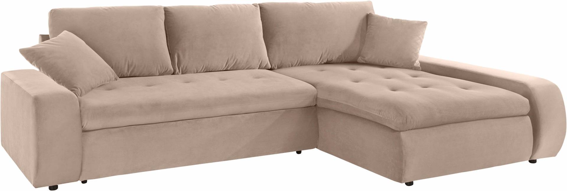 TRENDMANUFAKTUR Ecksofa »Indie II, tolle Detailverarbeitung, bequem und komfortabel im Sitz«, XL und XXL, wahlweise mit Bettfunktion, L-Form TRENDMANUFAKTUR Ecksofa »Indie II, tolle Detailverarbeitung, bequem und komfortabel im Sitz«, XL und XXL, wahlweise mit Bettfunktion, L-Form von TRENDMANUFAKTUR