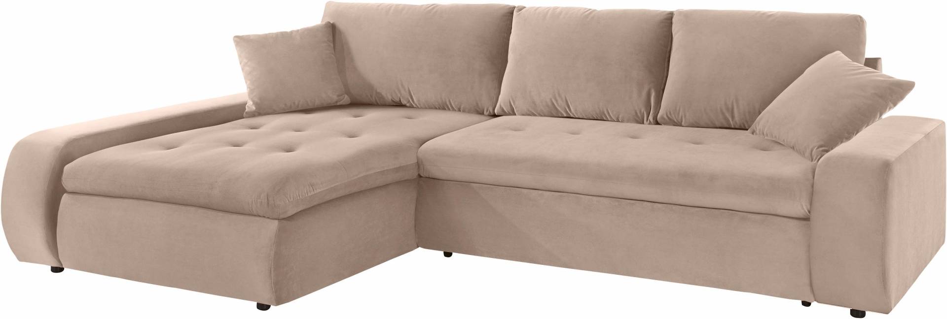 TRENDMANUFAKTUR Ecksofa »Indie II, tolle Detailverarbeitung, bequem und komfortabel im Sitz«, XL und XXL, wahlweise mit Bettfunktion, L-Form TRENDMANUFAKTUR Ecksofa »Indie II, tolle Detailverarbeitung, bequem und komfortabel im Sitz«, XL und XXL, wahlweise mit Bettfunktion, L-Form von TRENDMANUFAKTUR