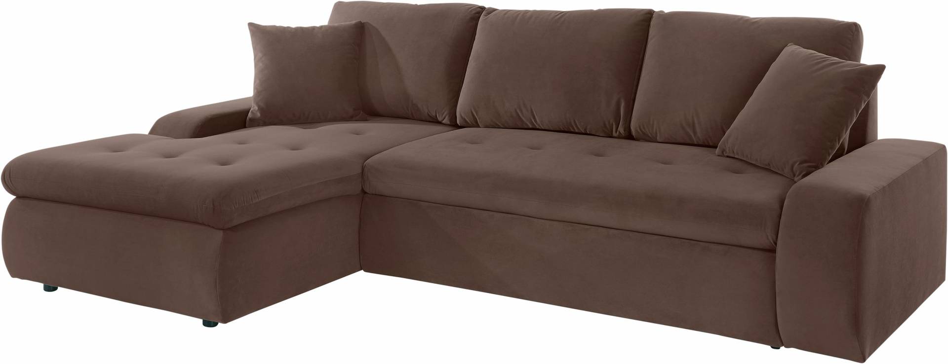 TRENDMANUFAKTUR Ecksofa »Indie II, tolle Detailverarbeitung, bequem und komfortabel im Sitz«, XL und XXL, wahlweise mit Bettfunktion, L-Form TRENDMANUFAKTUR Ecksofa »Indie II, tolle Detailverarbeitung, bequem und komfortabel im Sitz«, XL und XXL, wahlweise mit Bettfunktion, L-Form von TRENDMANUFAKTUR