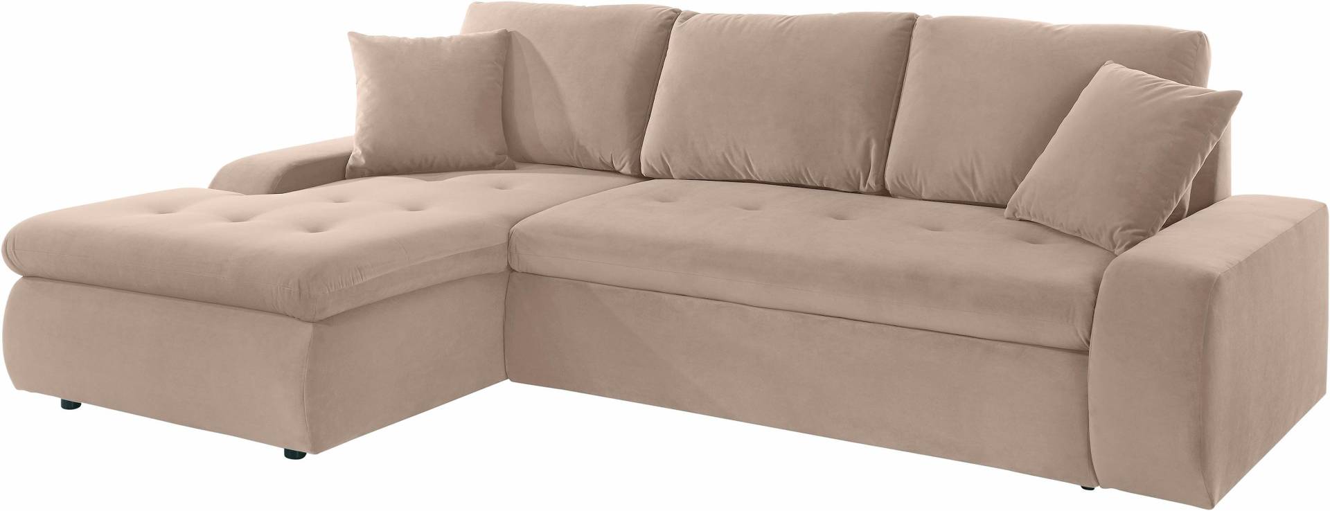 TRENDMANUFAKTUR Ecksofa »Indie II, tolle Detailverarbeitung, bequem und komfortabel im Sitz«, XL und XXL, wahlweise mit Bettfunktion, L-Form TRENDMANUFAKTUR Ecksofa »Indie II, tolle Detailverarbeitung, bequem und komfortabel im Sitz«, XL und XXL, wahlweise mit Bettfunktion, L-Form von TRENDMANUFAKTUR