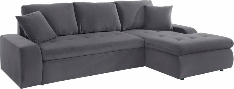 TRENDMANUFAKTUR Ecksofa »Indie II, tolle Detailverarbeitung, bequem und komfortabel im Sitz«, XL und XXL, wahlweise mit Bettfunktion, L-Form von TRENDMANUFAKTUR