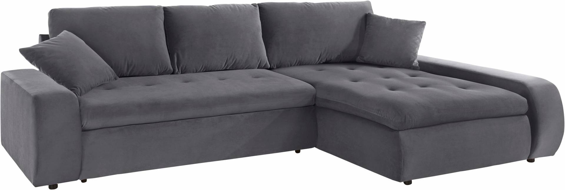 TRENDMANUFAKTUR Ecksofa »Indie II, tolle Detailverarbeitung, bequem und komfortabel im Sitz«, XL und XXL, wahlweise mit Bettfunktion, L-Form von TRENDMANUFAKTUR