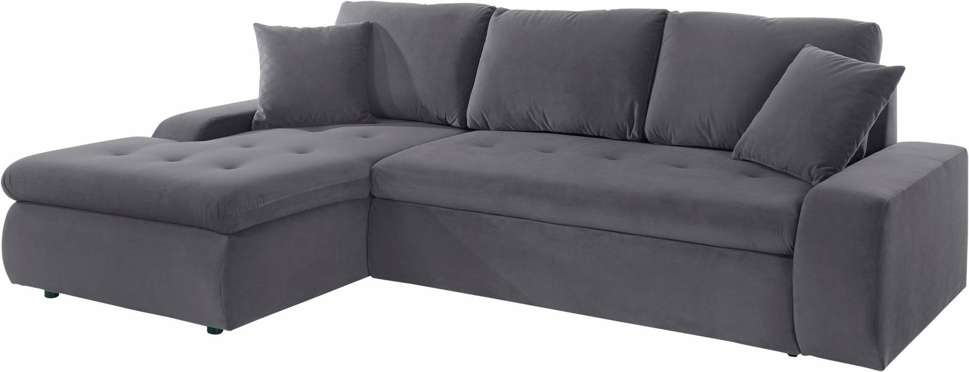 TRENDMANUFAKTUR Ecksofa »Indie II, tolle Detailverarbeitung, bequem und komfortabel im Sitz«, XL und XXL, wahlweise mit Bettfunktion, L-Form von TRENDMANUFAKTUR