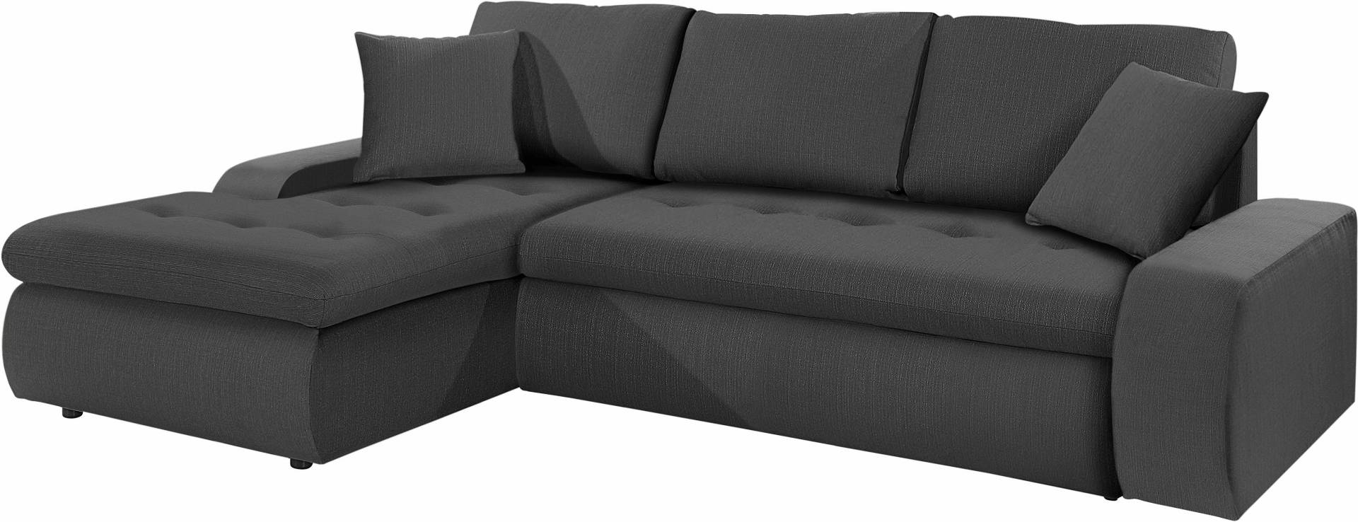 TRENDMANUFAKTUR Ecksofa »Indie II, tolle Detailverarbeitung, bequem und komfortabel im Sitz«, XL und XXL, wahlweise mit Bettfunktion, L-Form von TRENDMANUFAKTUR