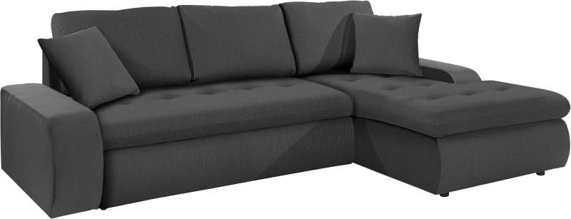 TRENDMANUFAKTUR Ecksofa »Indie II, tolle Detailverarbeitung, bequem und komfortabel im Sitz«, XL und XXL, wahlweise mit Bettfunktion, L-Form von TRENDMANUFAKTUR