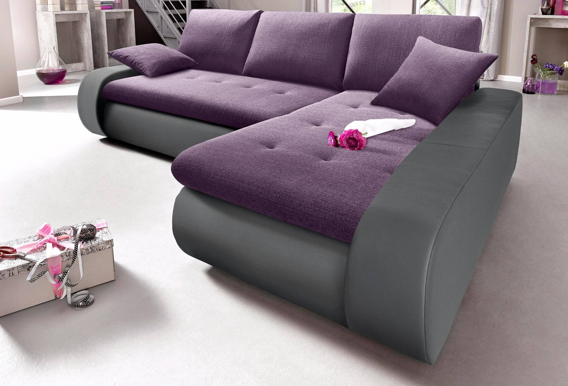 TRENDMANUFAKTUR Ecksofa »Indie, L-Form«, wahlweise XL oder XXL TRENDMANUFAKTUR Ecksofa »Indie, L-Form«, wahlweise XL oder XXL von TRENDMANUFAKTUR