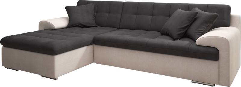 TRENDMANUFAKTUR Ecksofa »Rave II, L-Form«, wahlweise mit Bettfunktion von TRENDMANUFAKTUR