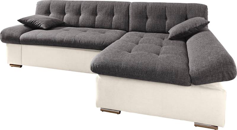 TRENDMANUFAKTUR Ecksofa »Reggae, modern und bequem, aktueller Materialmix, L-Form«, inkl. verstellbare Armlehne, wahlweise mit Bettfunktion TRENDMANUFAKTUR Ecksofa »Reggae, modern und bequem, aktueller Materialmix, L-Form«, inkl. verstellbare Armlehne, wahlweise mit Bettfunktion von TRENDMANUFAKTUR