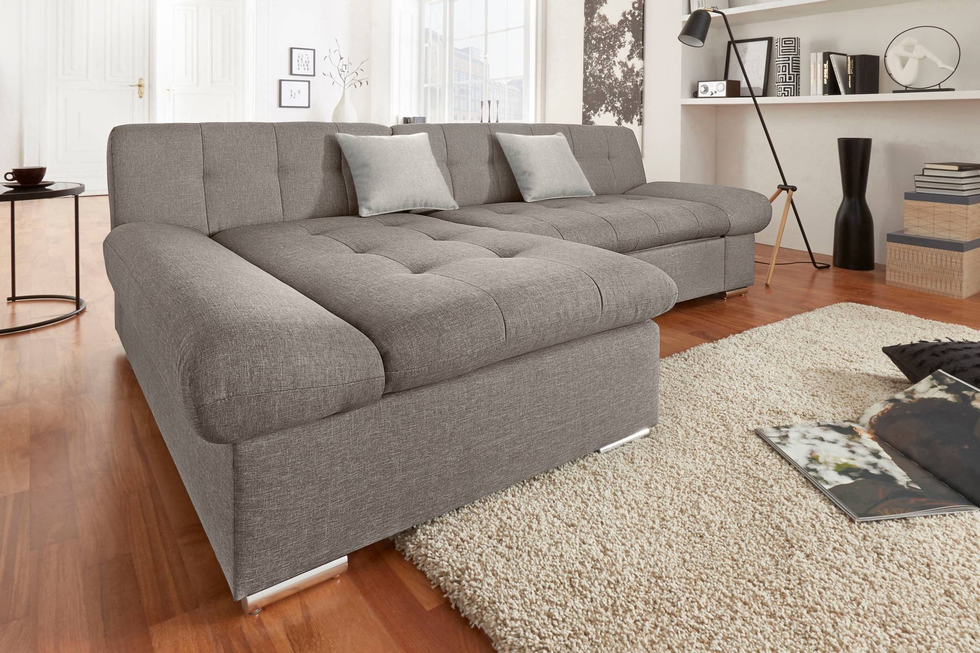 TRENDMANUFAKTUR Ecksofa »Reggae II, L-Form«, wahlweise mit Bettfunktion von TRENDMANUFAKTUR