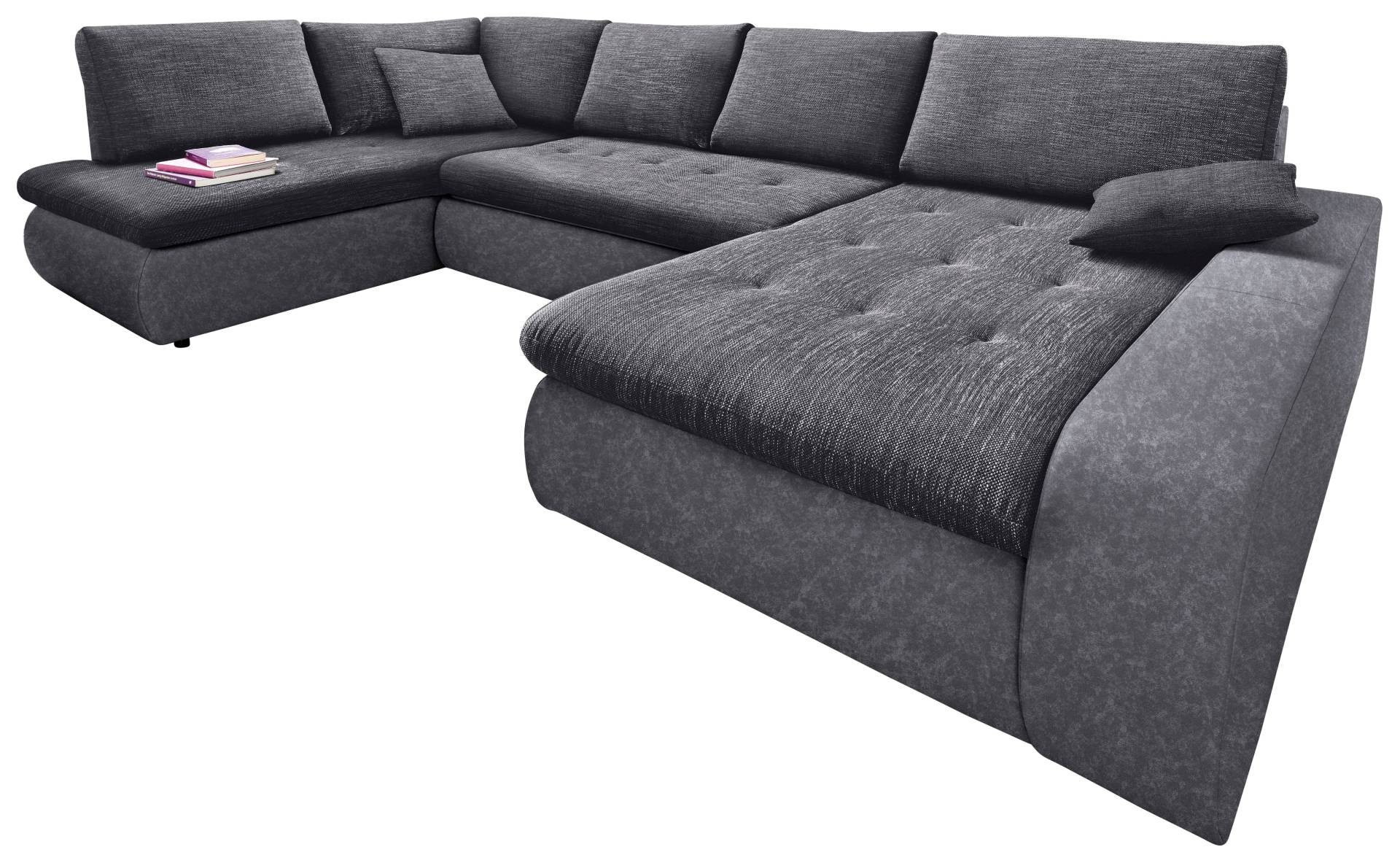 TRENDMANUFAKTUR Wohnlandschaft »Indie, toller Sitzkomfort, aufwendige Detailverarbeitung, U-Form«, wahlweise mit Bettfunktion TRENDMANUFAKTUR Wohnlandschaft »Indie, toller Sitzkomfort, aufwendige Detailverarbeitung, U-Form«, wahlweise mit Bettfunktion von TRENDMANUFAKTUR