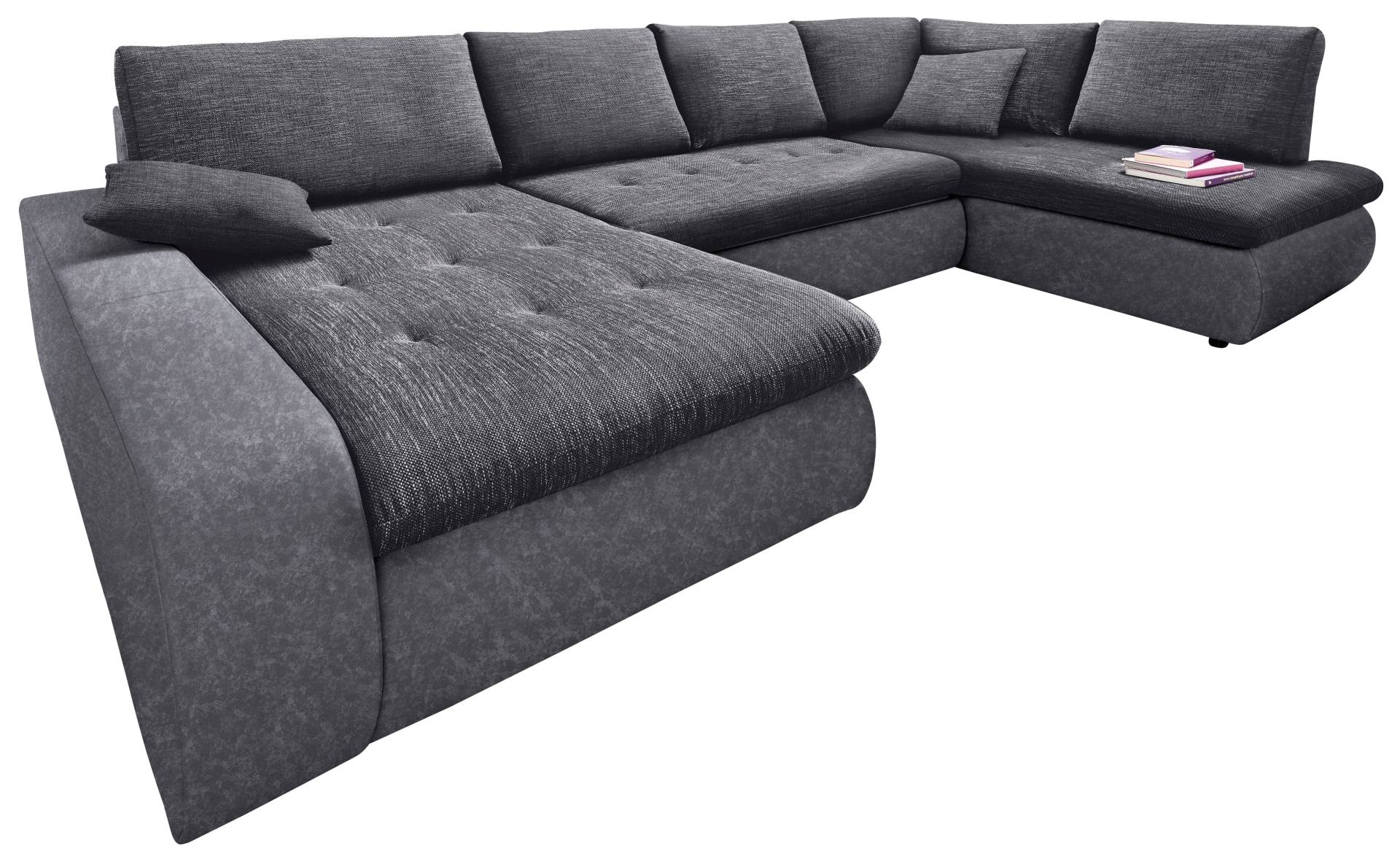 TRENDMANUFAKTUR Wohnlandschaft »Indie, toller Sitzkomfort, aufwendige Detailverarbeitung, U-Form«, wahlweise mit Bettfunktion TRENDMANUFAKTUR Wohnlandschaft »Indie, toller Sitzkomfort, aufwendige Detailverarbeitung, U-Form«, wahlweise mit Bettfunktion von TRENDMANUFAKTUR