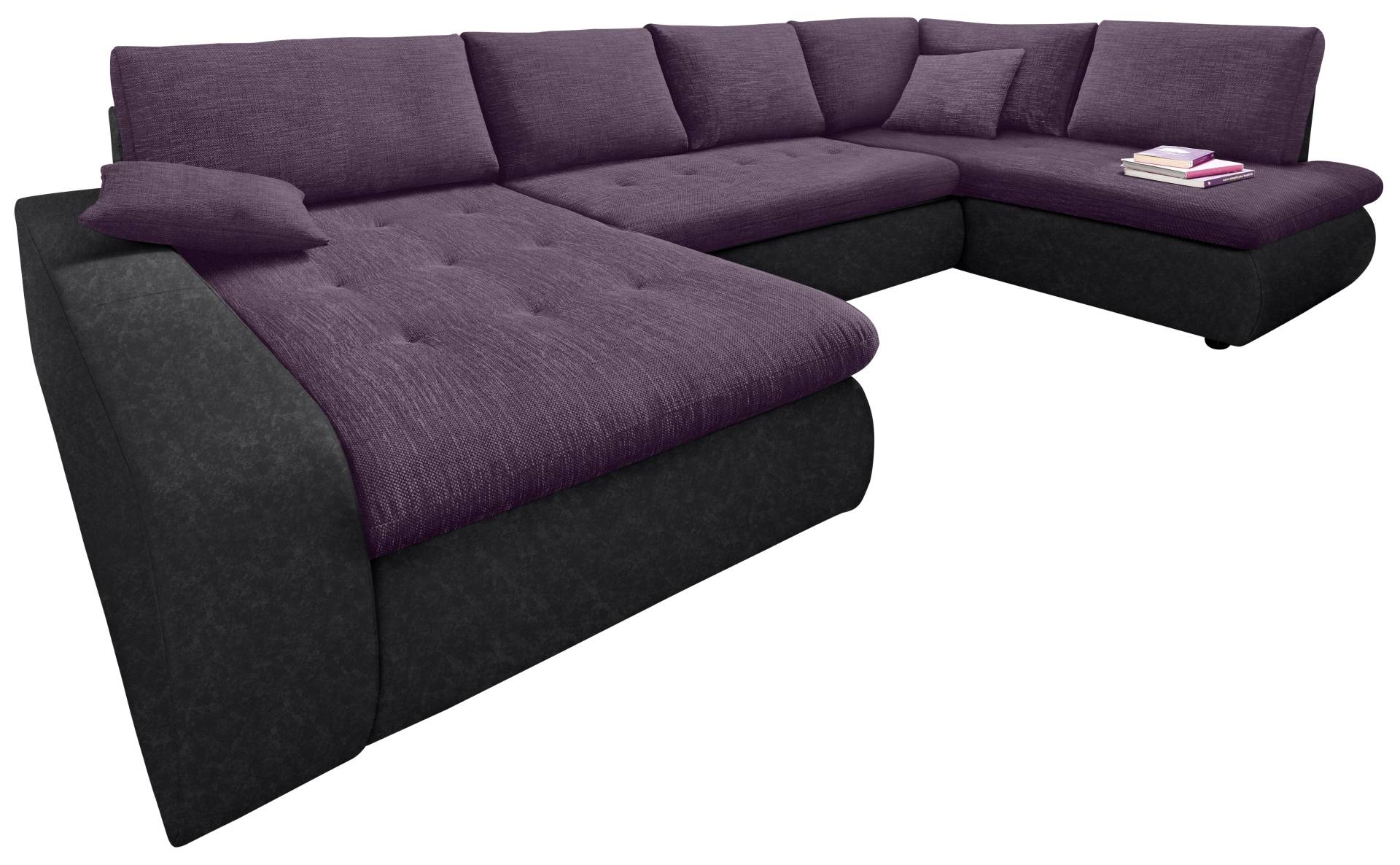 TRENDMANUFAKTUR Wohnlandschaft »Indie, toller Sitzkomfort, aufwendige Detailverarbeitung, U-Form«, wahlweise mit Bettfunktion TRENDMANUFAKTUR Wohnlandschaft »Indie, toller Sitzkomfort, aufwendige Detailverarbeitung, U-Form«, wahlweise mit Bettfunktion von TRENDMANUFAKTUR