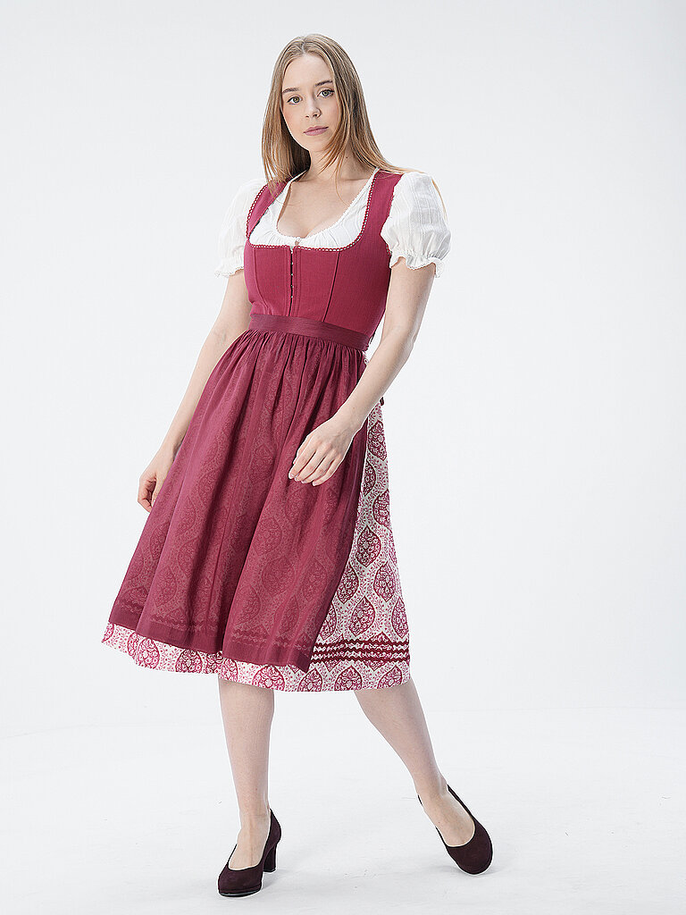 TRENTINI Dirndl  rot | 36 von TRENTINI