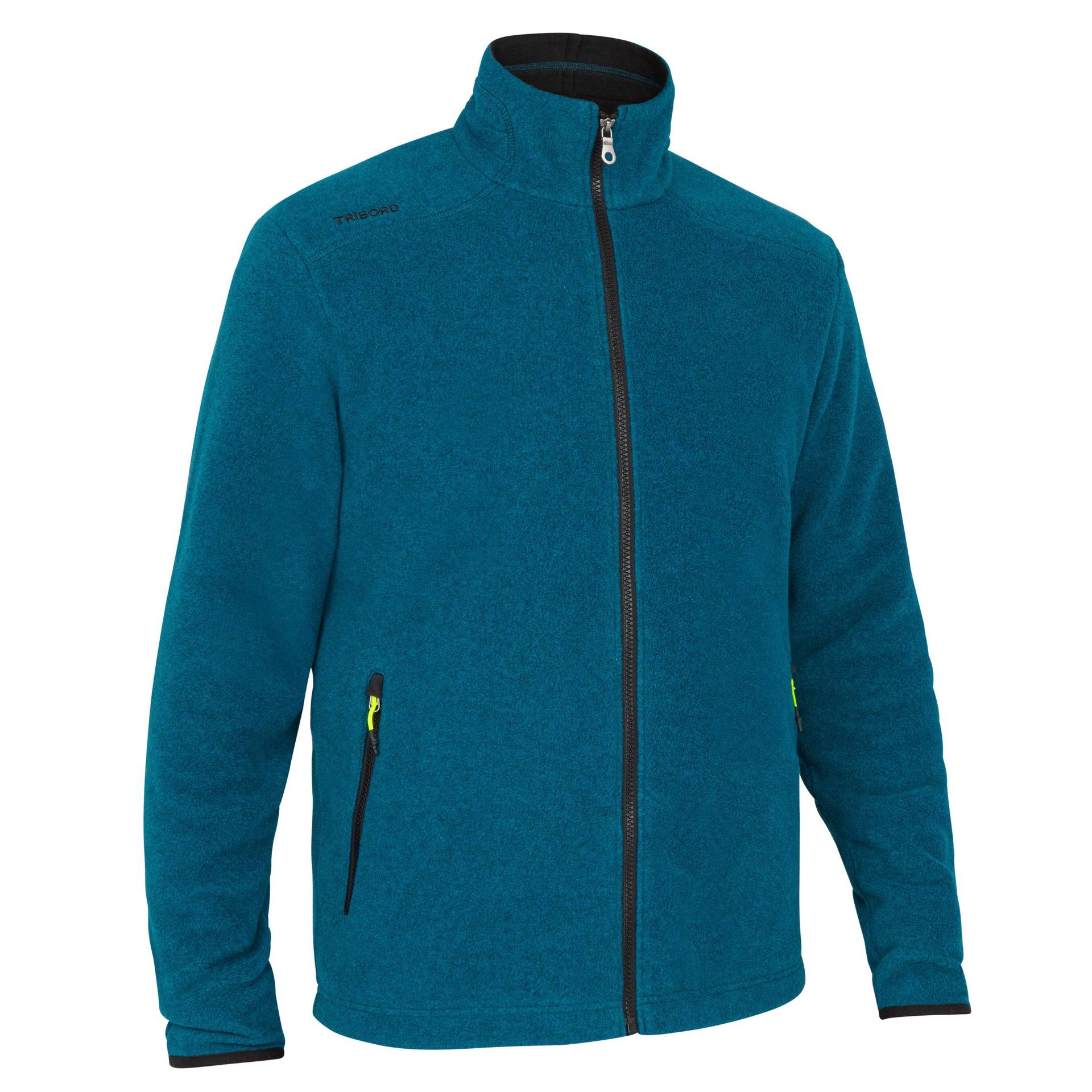 TRIBORD - Fleece Sailing 100, für Herren, Petroleumblau, Größe S von TRIBORD