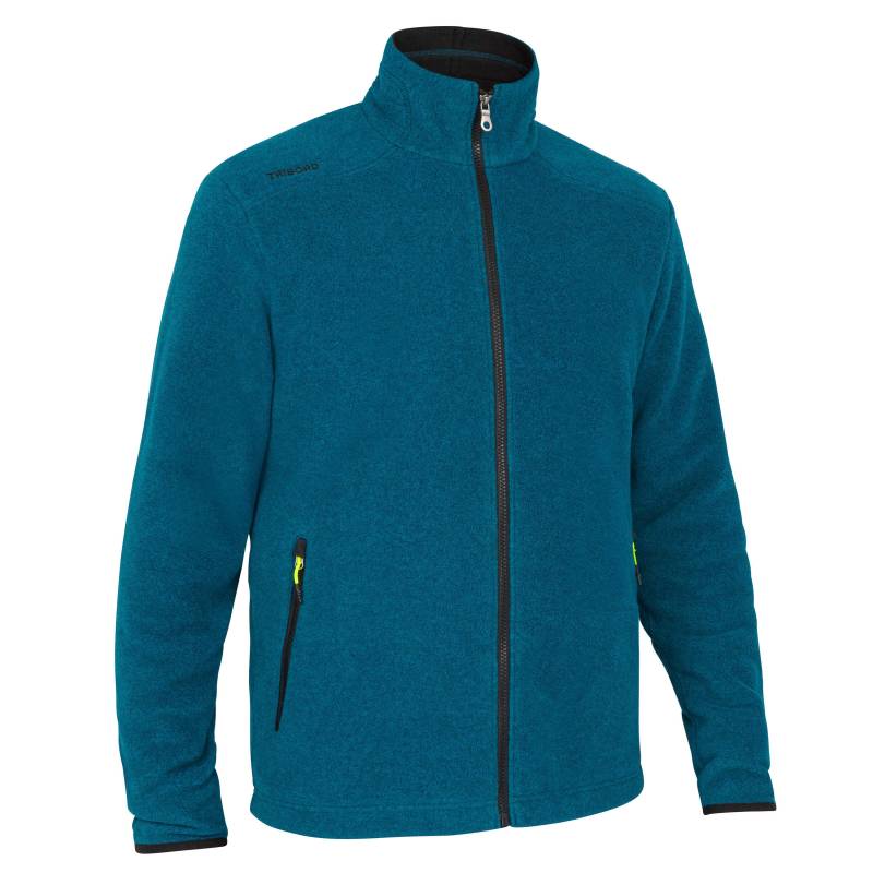 Fleece - Sailing 100 Herren Mittelblau S von TRIBORD