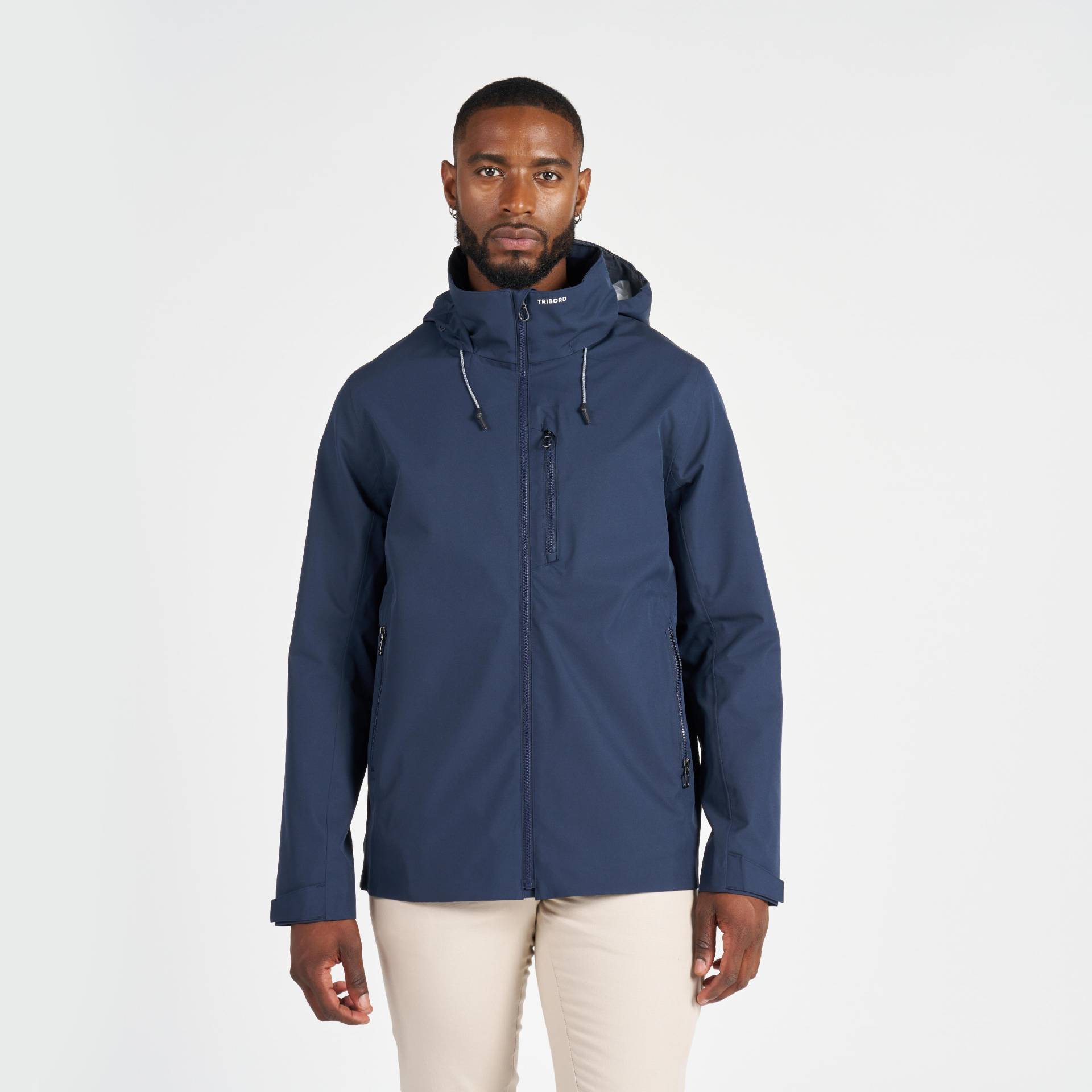 TRIBORD - Jacke SAILING 300, für Herren, Charcoal Black, Größe 3XL von TRIBORD