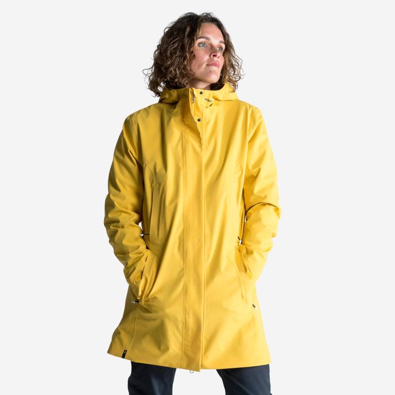 Regenjacke - Sailing 300 Damen Gelb Bunt 3XL von TRIBORD