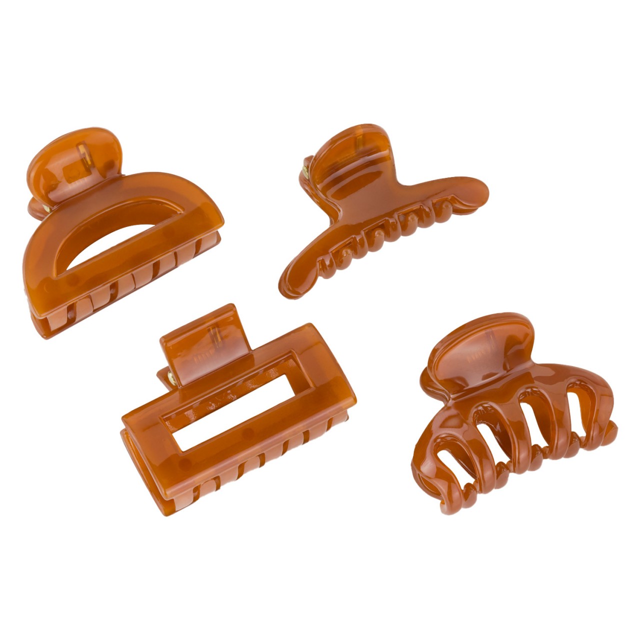 TRISA Hair - Small Hair Clips, light brown von TRISA