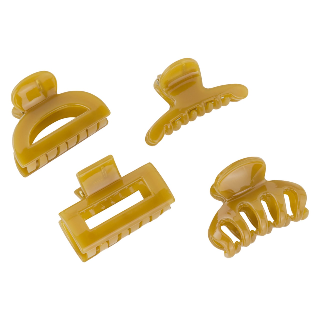 TRISA Hair - Small Hair Clips, yellow von TRISA