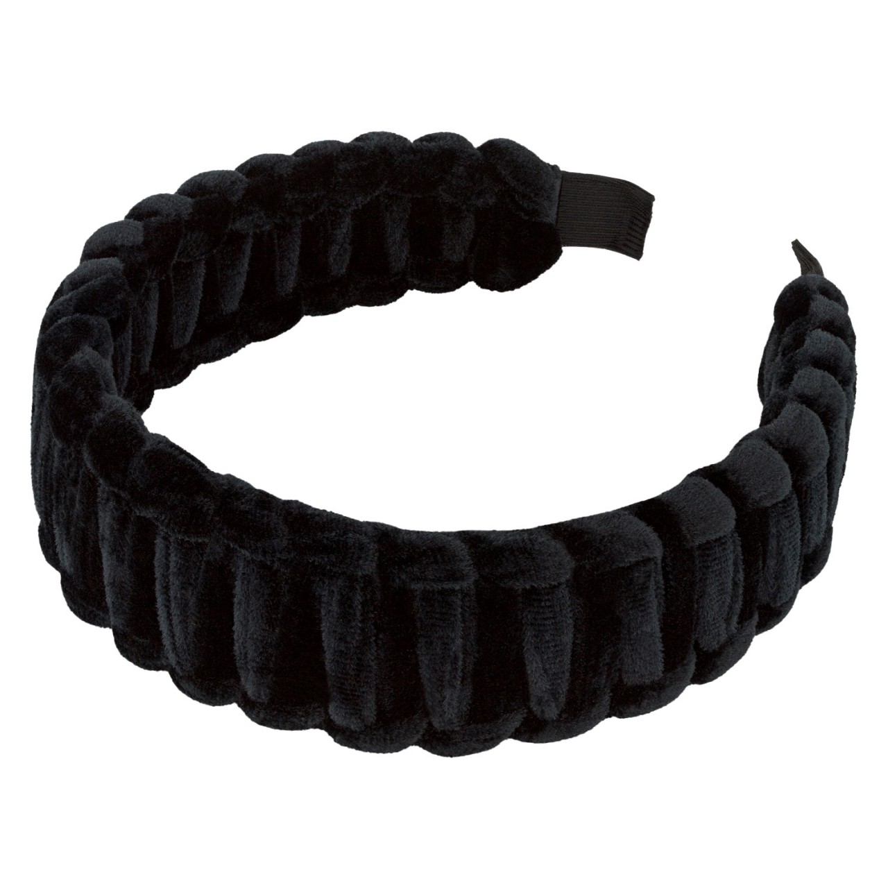 TRISA Hair - Velvet Hairband Black von TRISA